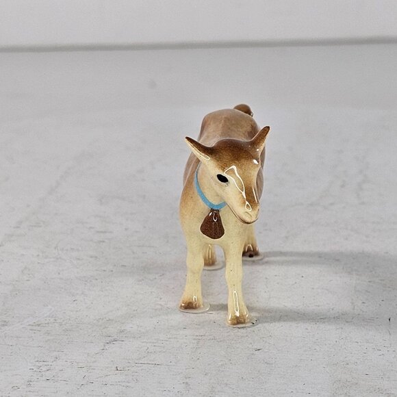 Hagen Renaker Mama Goat Miniature Figurine Blue Collar - Picture 8 of 10